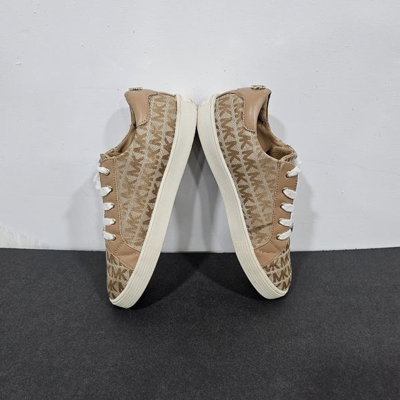 Michael kors women's sneakers brown/tan sz.5 - Picture 4 of 13